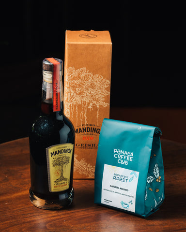 Bundle Licor de café Geisha Pedro Mandinga + Café de especialidad