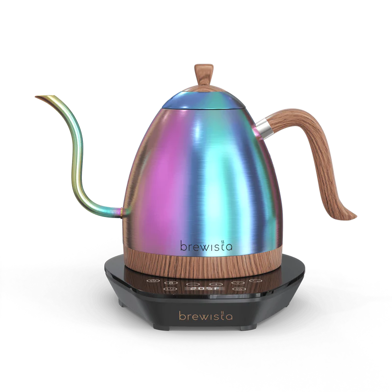 Artisan Electric Gooseneck Kettle Wooden Handle - Brewista