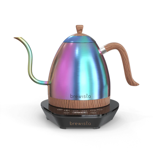 Artisan Electric Gooseneck Kettle Wooden Handle - Brewista