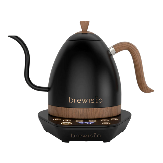 Artisan Electric Gooseneck Kettle Wooden Handle - Brewista