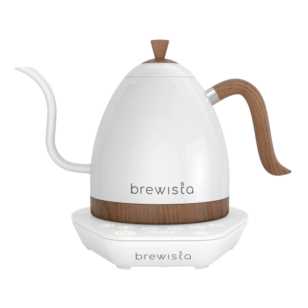 Artisan Electric Gooseneck Kettle Wooden Handle - Brewista