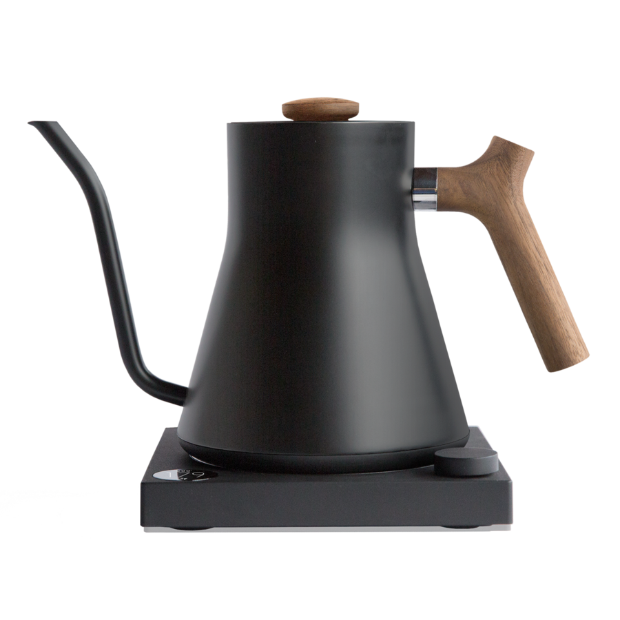Fellow Kettle (Stagg) Matte + Wood Handle