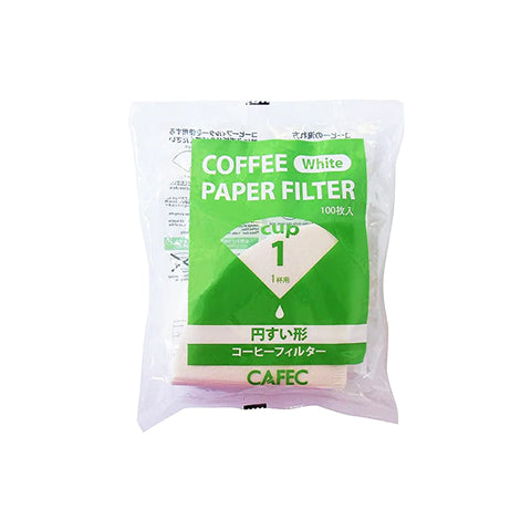 CAFEC Filter Papers - Cup 1 (100 unid)